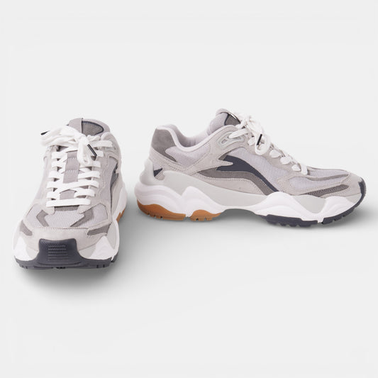 Grey & White Sport trainers Size 10