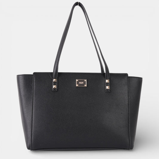 Black DKNY Leather Tote Handbag