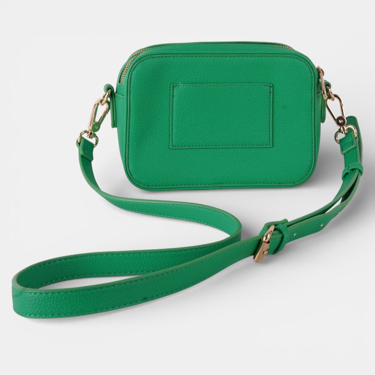 Green Leather Crossbody Bag