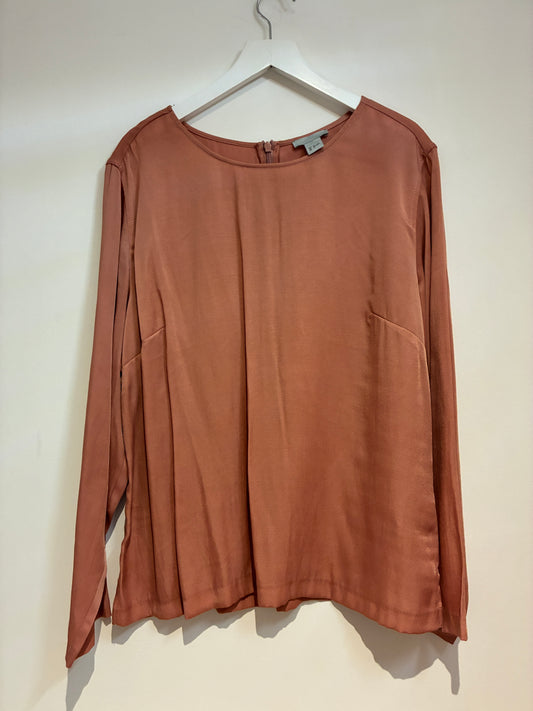 Womens H&M Terracotta blouse Size 10