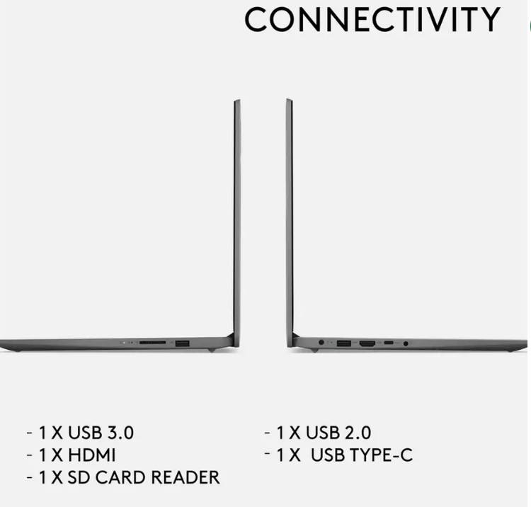 Lenovo IdeaPad 1i 15.6" Celerion 4GB Grey Laptop
