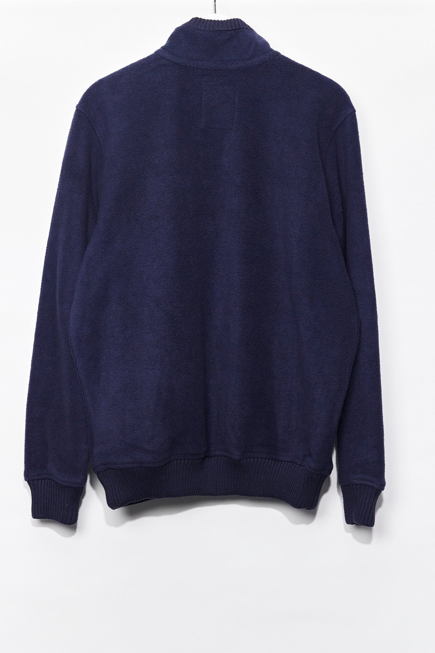 Mens Navy Fleece Jacket size Large
