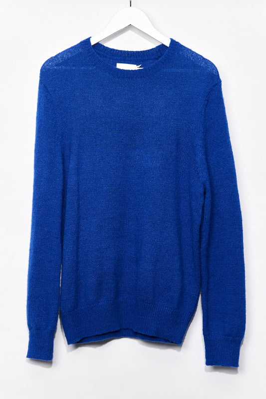Mens Topman Blue Knitted Jumper size Large