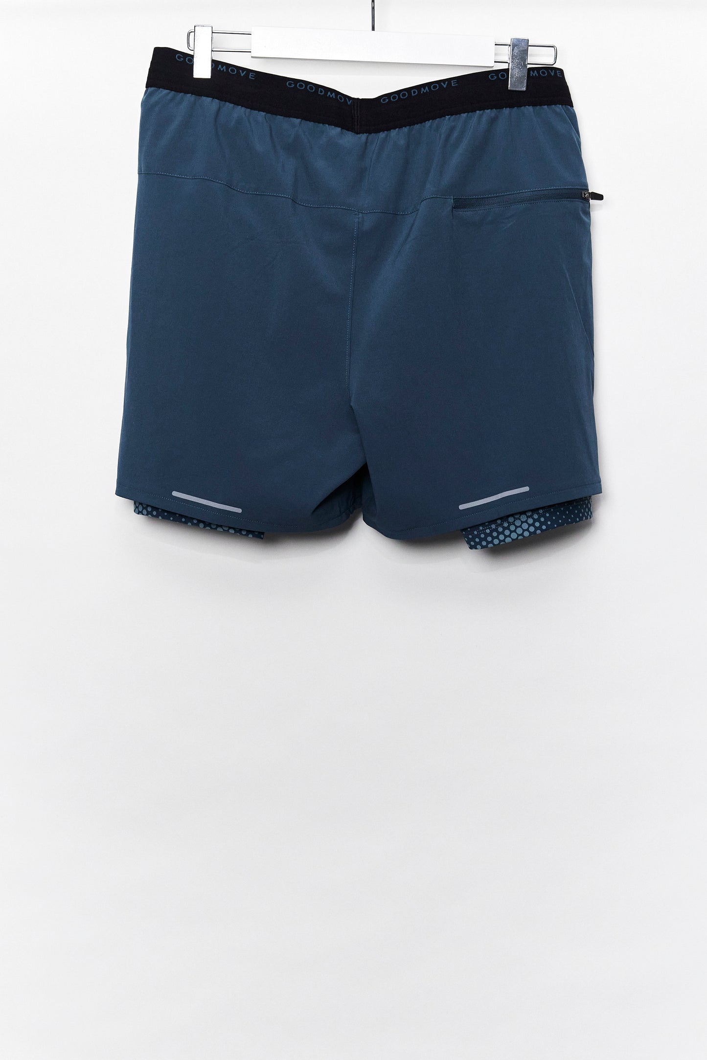 Mens M&S Move Blue 2 Layer shorts size Small