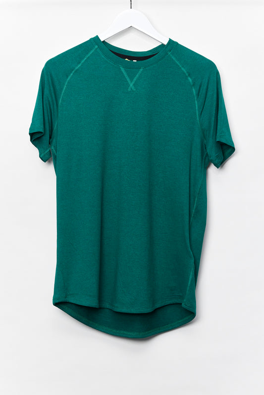 Mens M&S Move Green Sport Top size Small