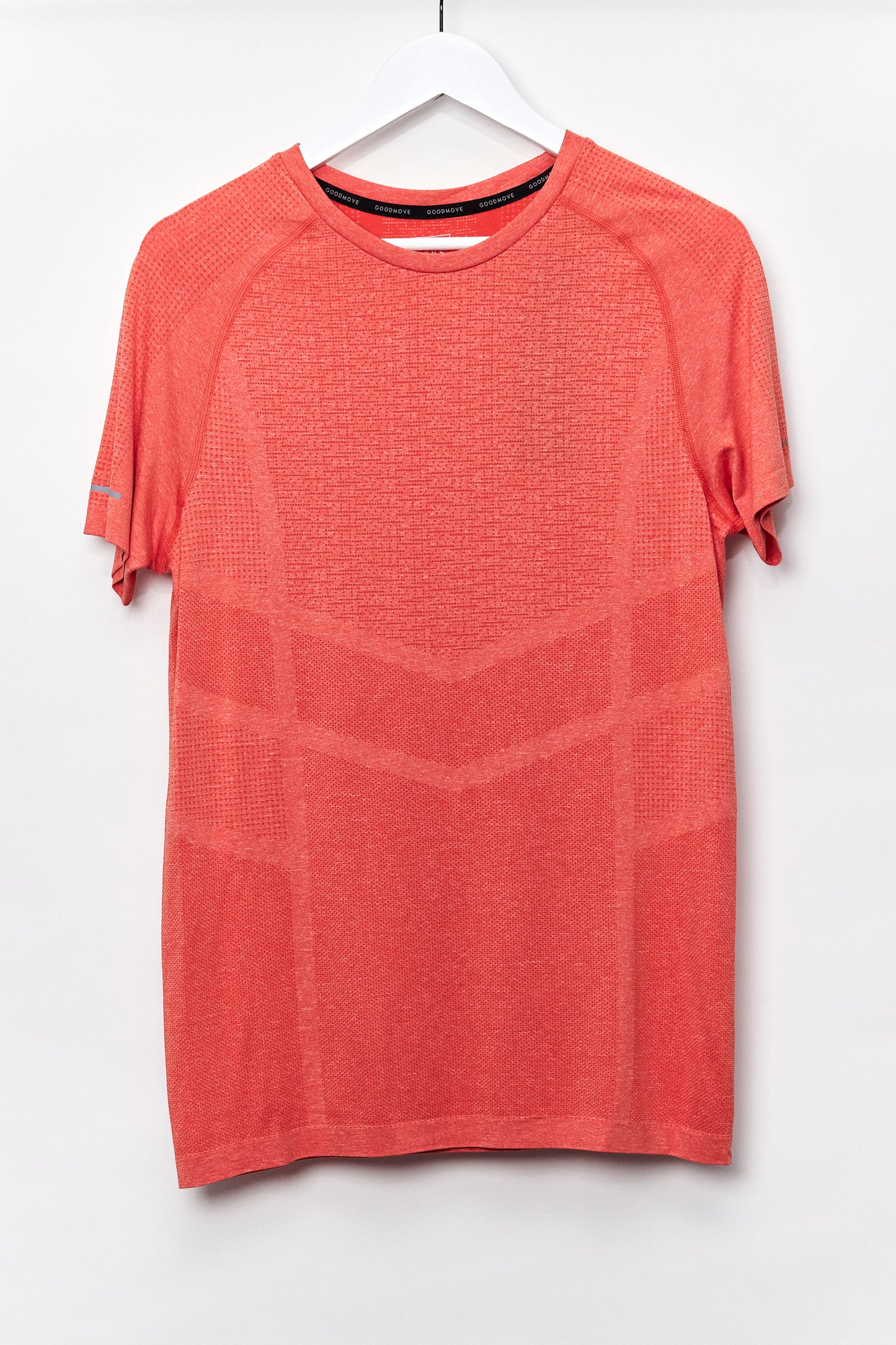 Mens M&S Goodmove Orange Sport top size Small