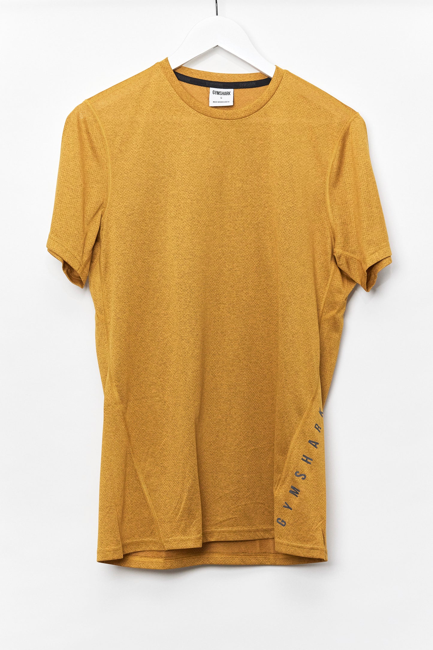 Mens Gymshark Yellow Sport top size small
