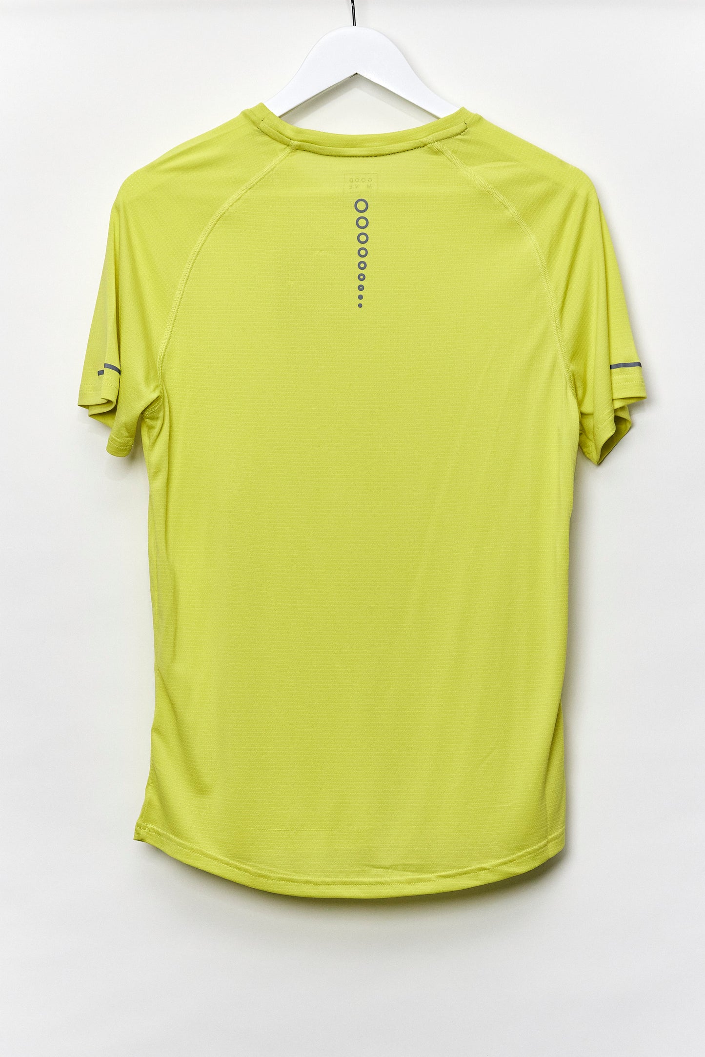 Mens M&S Goodmove Neon Yellow Sport top size Small