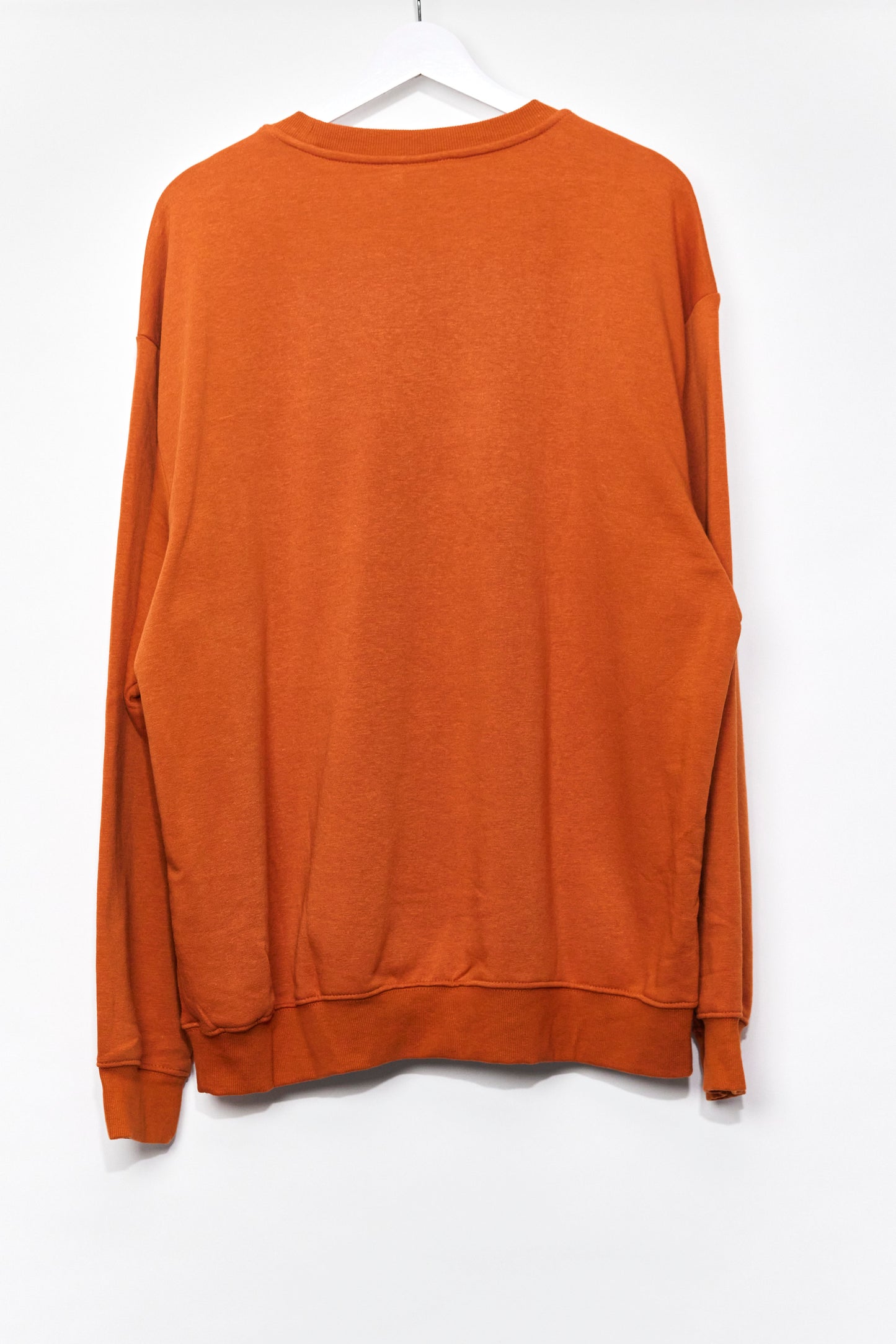 Mens H&M Orange Sweatshirt size Large