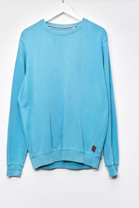 Mens Blue Anerkjendt Sweatshirt size Medium