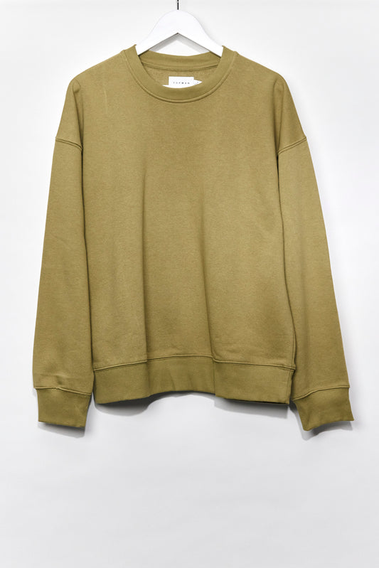 Mens Topman Oversized Khaki Sweatshirt size Small