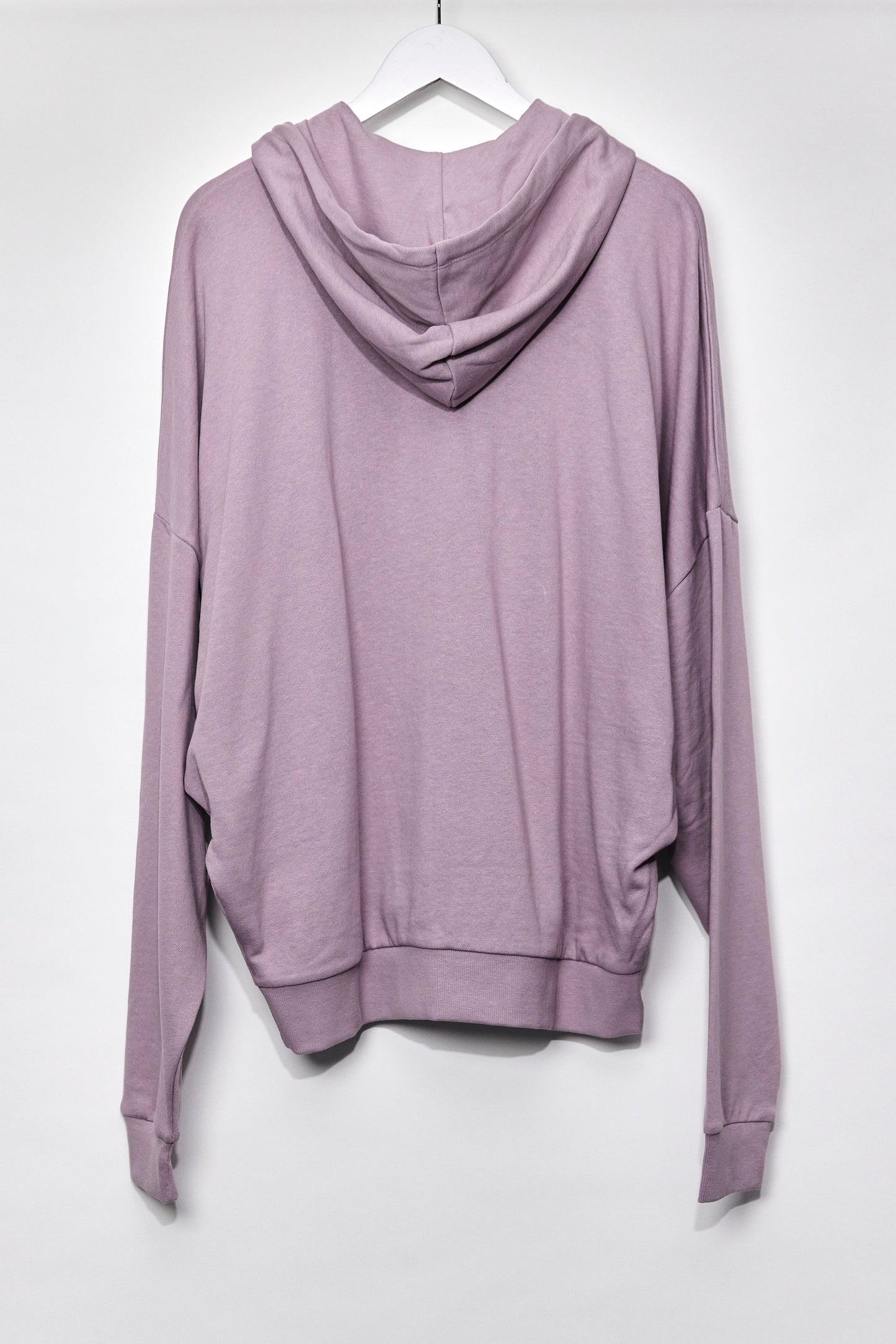 Mens ASOS Oversized Purple Zip up Hoodie size Small