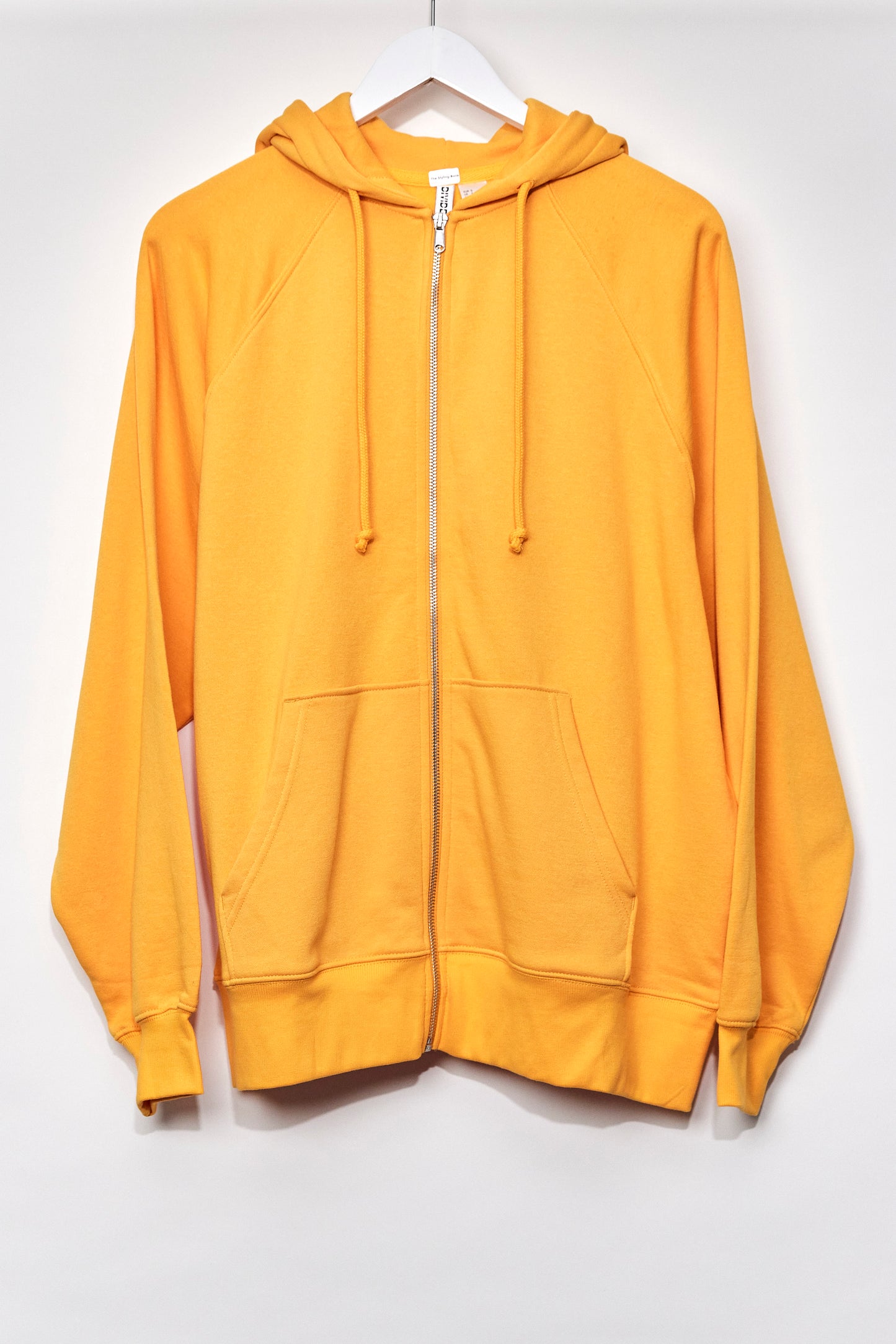 Mens H&M Oversized Yellow Hoodie size Small
