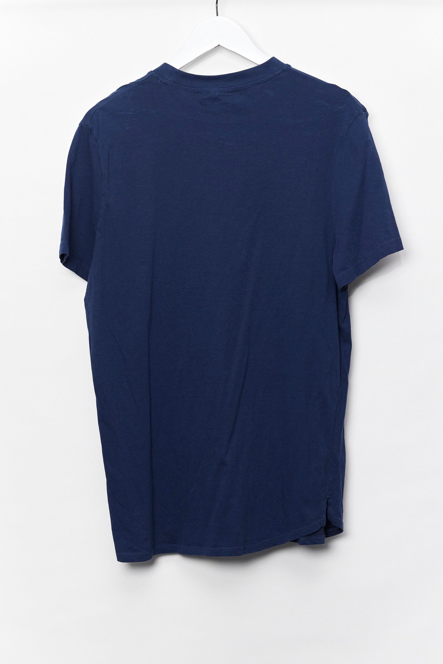 Mens ASOS Navy T-shirt Size Large