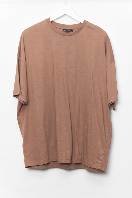 Mens ASOS Brown T-shirt Size Large