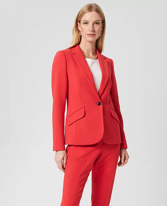 Womens Hobbs Red Blazer size 10