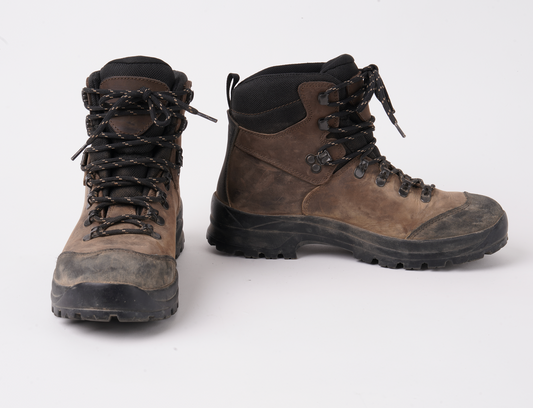 Brown Walking Boots Size 6