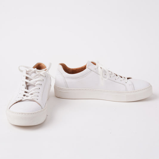Zara White Classic trainer size 36 UK 4