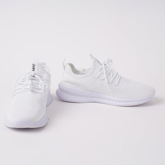 White Running Trainer size 5