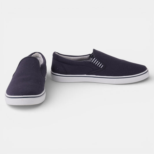 Blue Slip on trainers Size 9