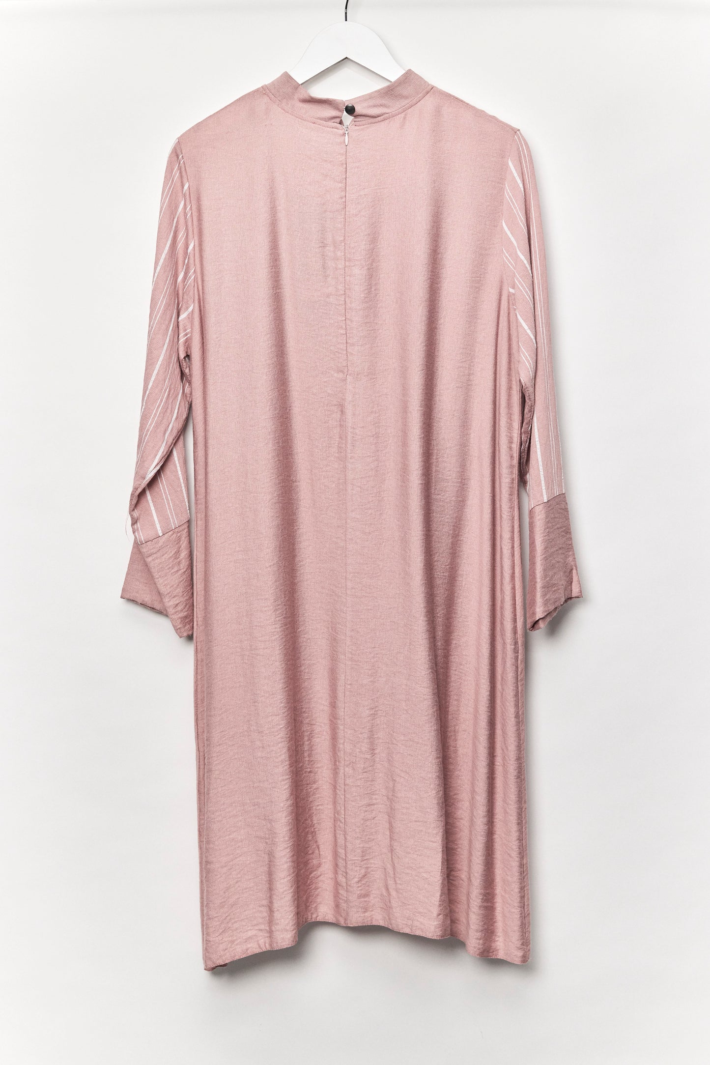 Womens pink modest wear midi dress size 12