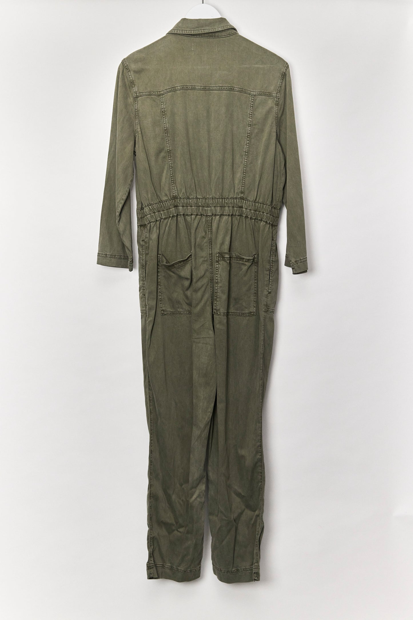 Womens M&S Khaki jumpsuit size 10