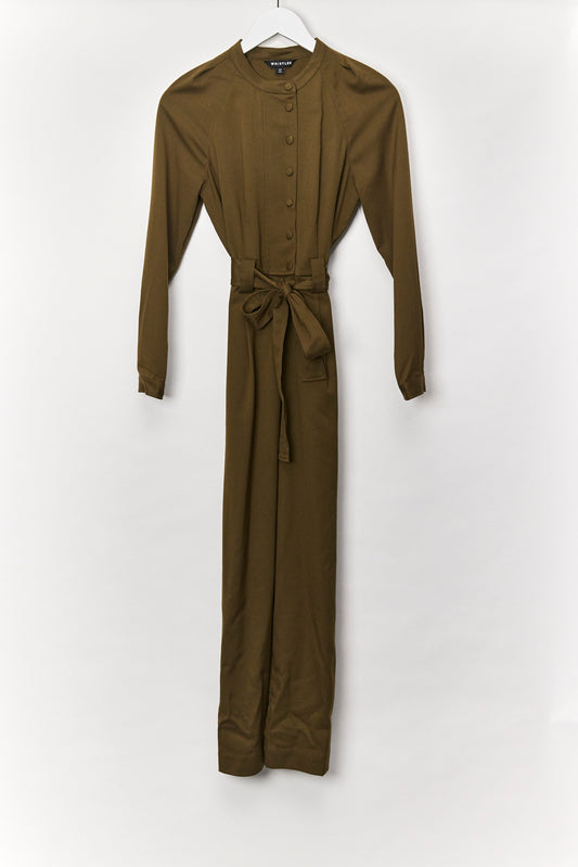 Womens Whistles Khaki Jumpsuit size small