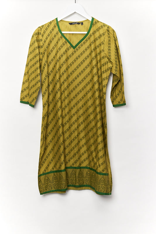 Womens Globus green tunic dress size Extra Large