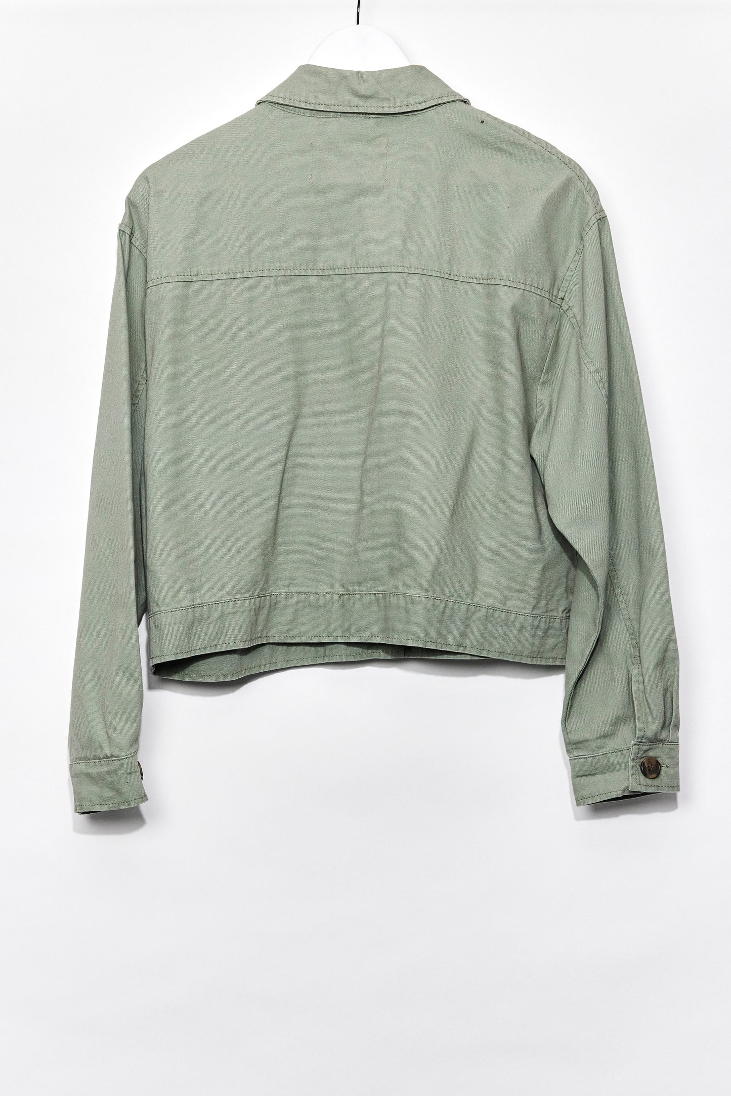 Womens Pull & Bear Khaki Utility Jacket size 12