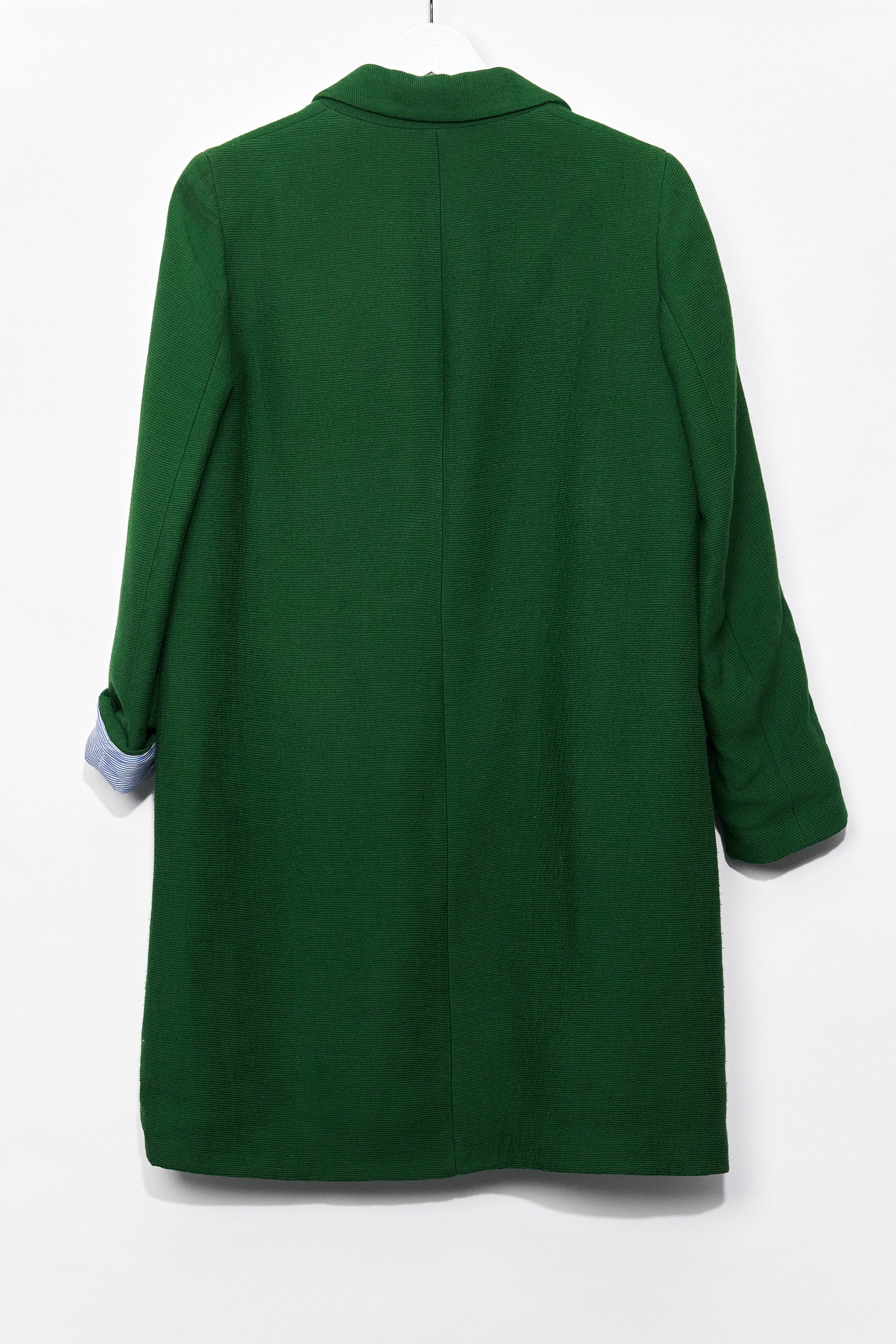 Womens Zara Green overcoat size small