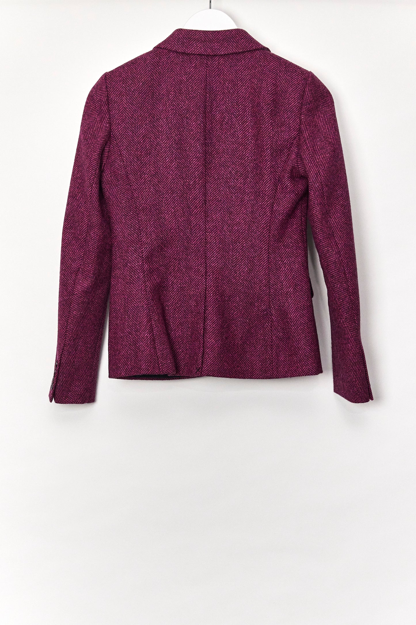Womens Hobbs Purple tweed blazer size 10