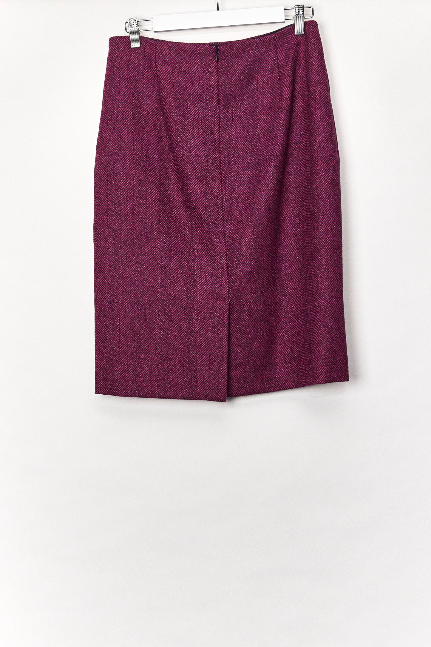 Womens Hobbs Purple tweed skirt size 10