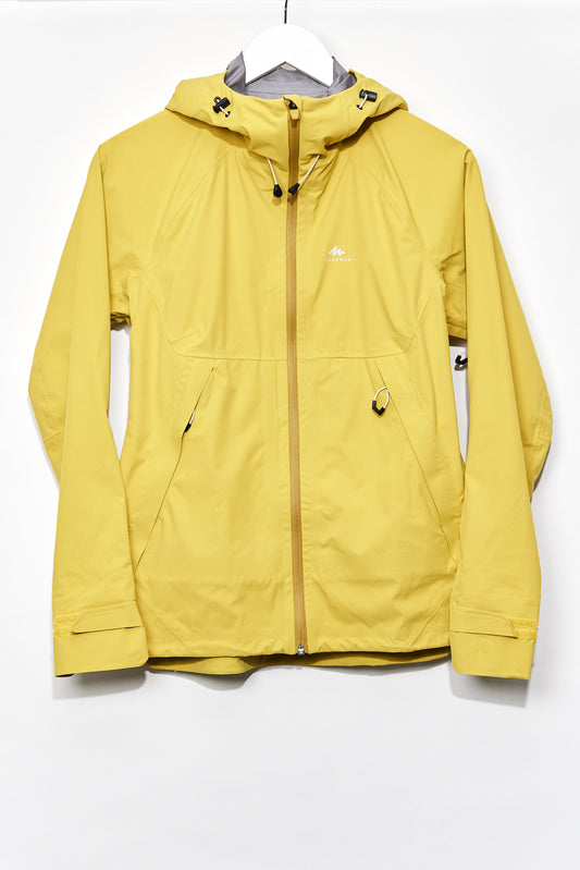 Womens Quechua Yellow raincoat size extra small