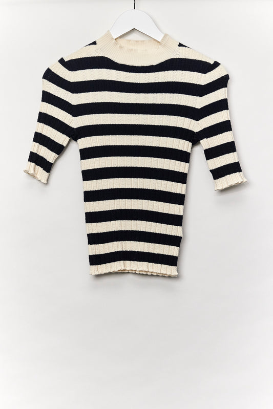 Womens Boden Stripe Knitted T-shirt size Small