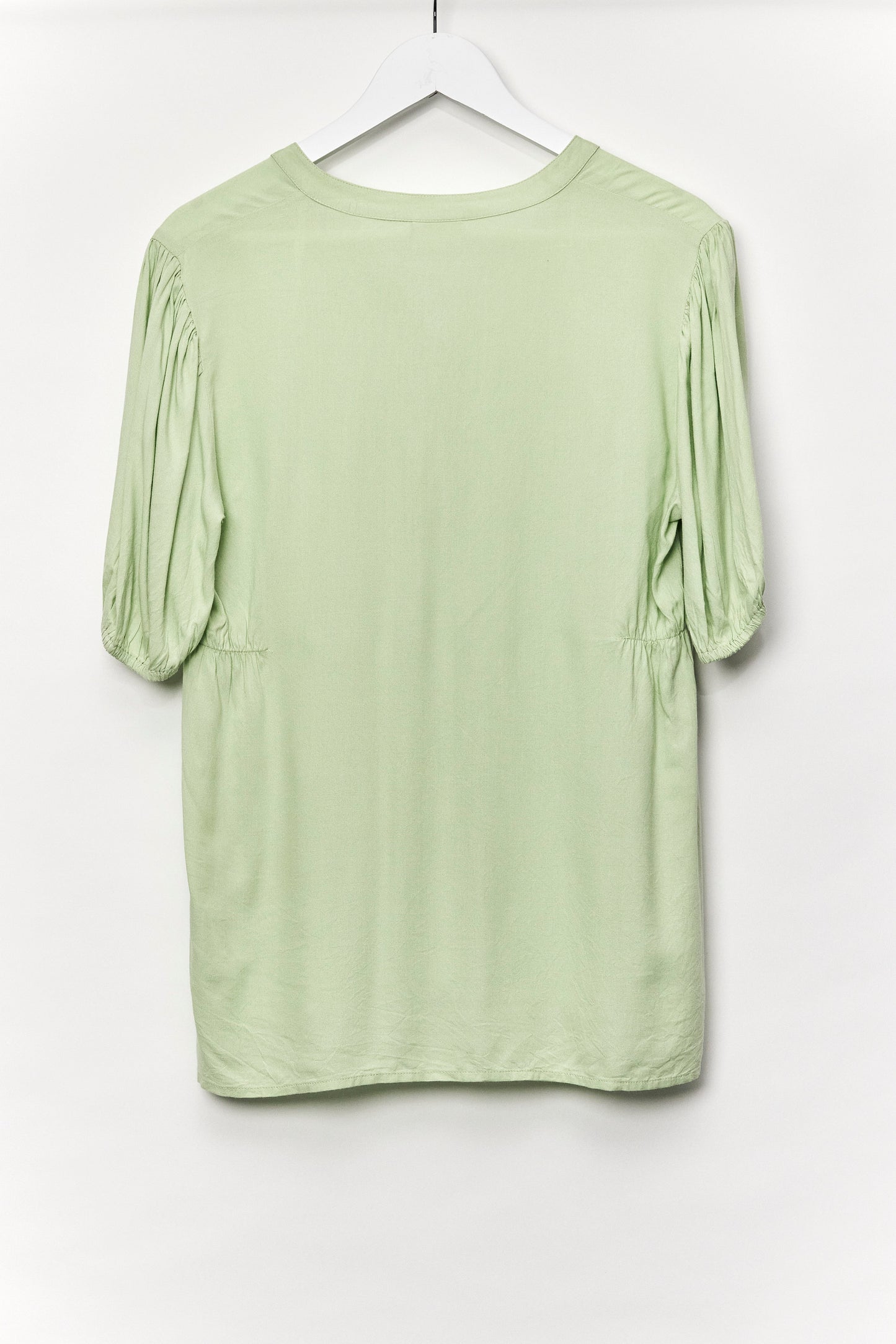Womens H&M Maternity Green Blouse size Medium