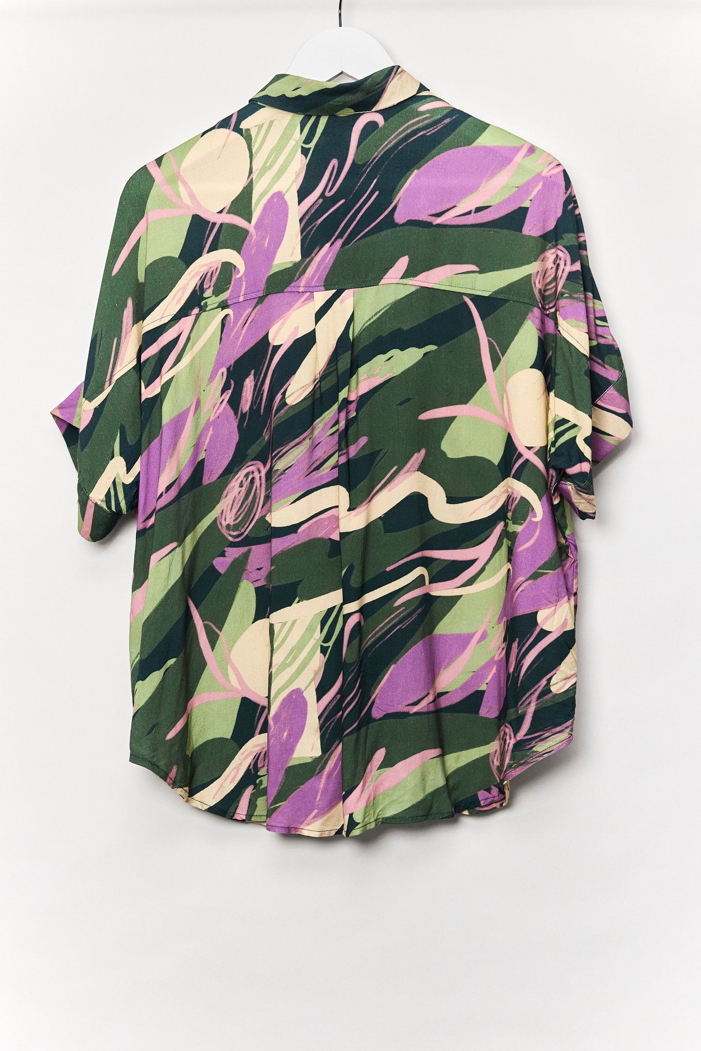 Womens Monki Patterned shirt size Small