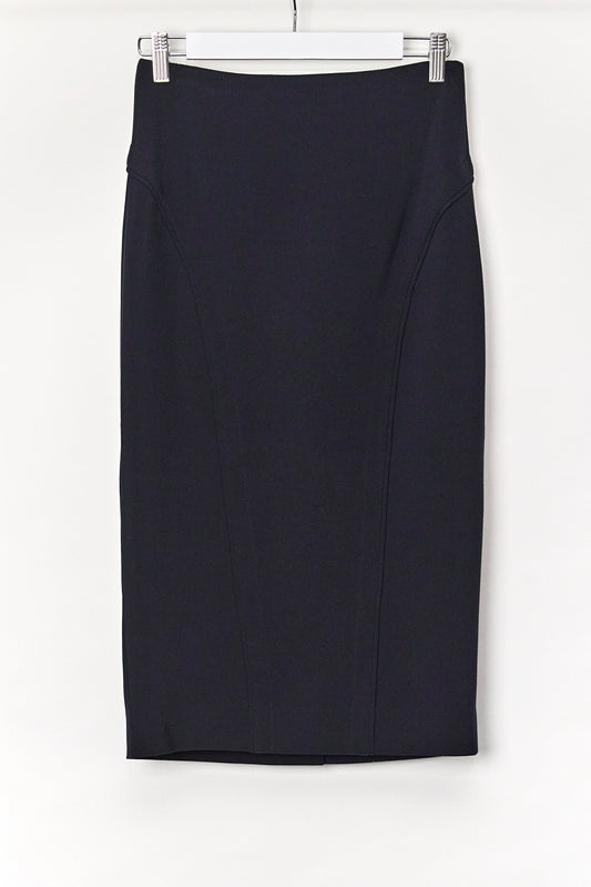 Womens Jaeger Navy Pencil Skirt Size 10