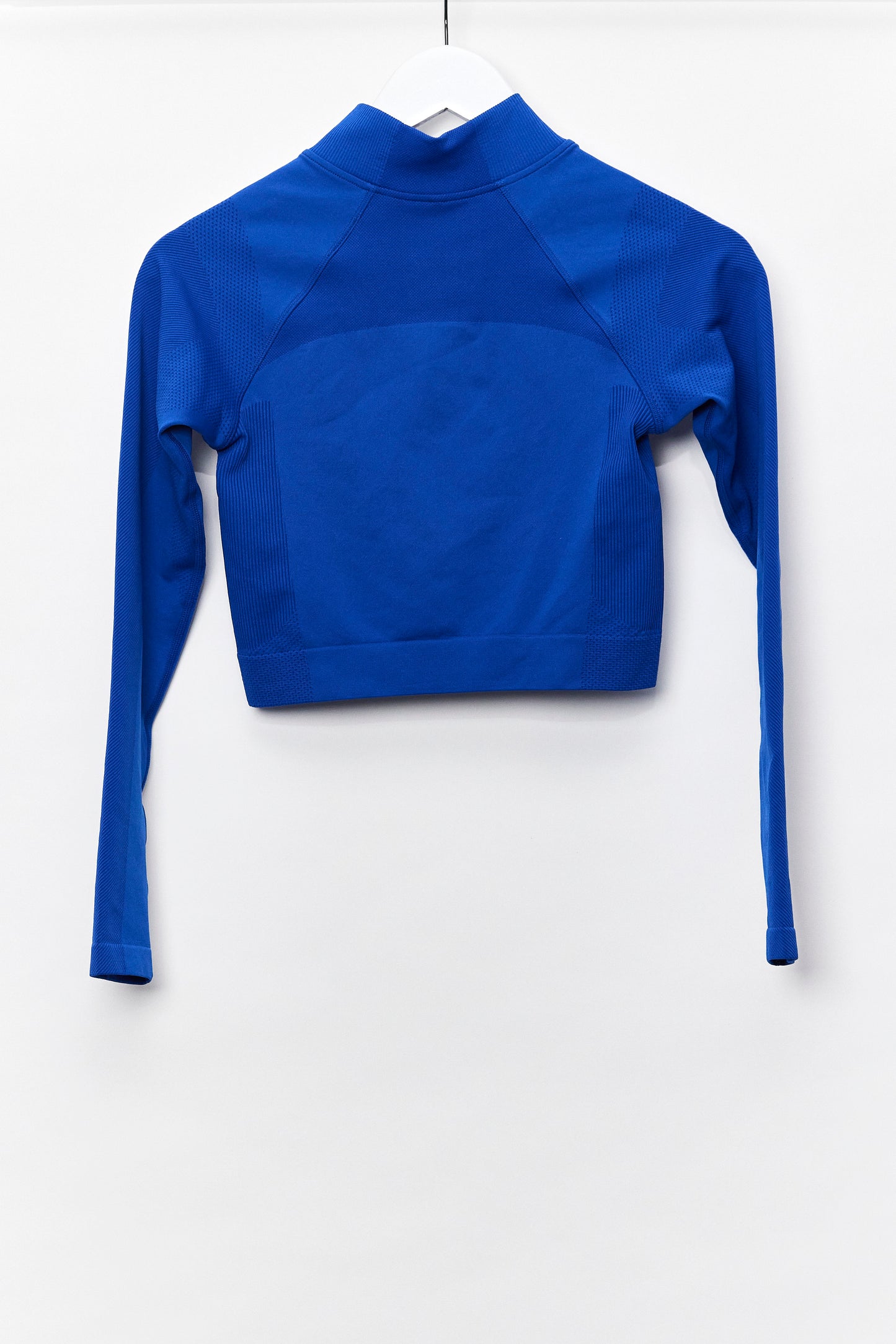 Womens ASOS Blue Cropped sport top size Small