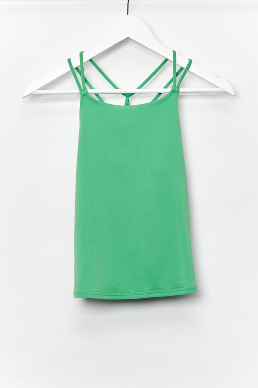 Womens Green Sport Vest Size Small