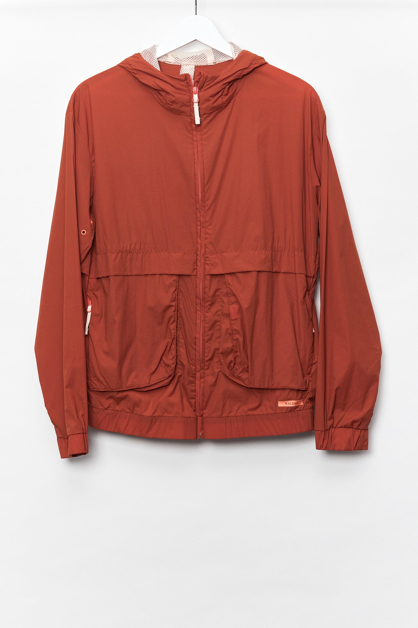 Womens Orange Running Jacket Size Small