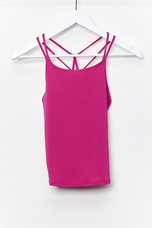 Womens Pink Sport Vest Size Small
