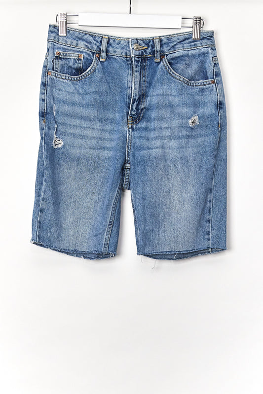 Womens Blue Jean Short size 10