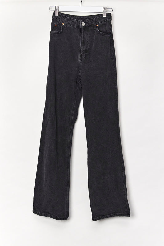 Womens H&M Black High Waist Jeans Size 4