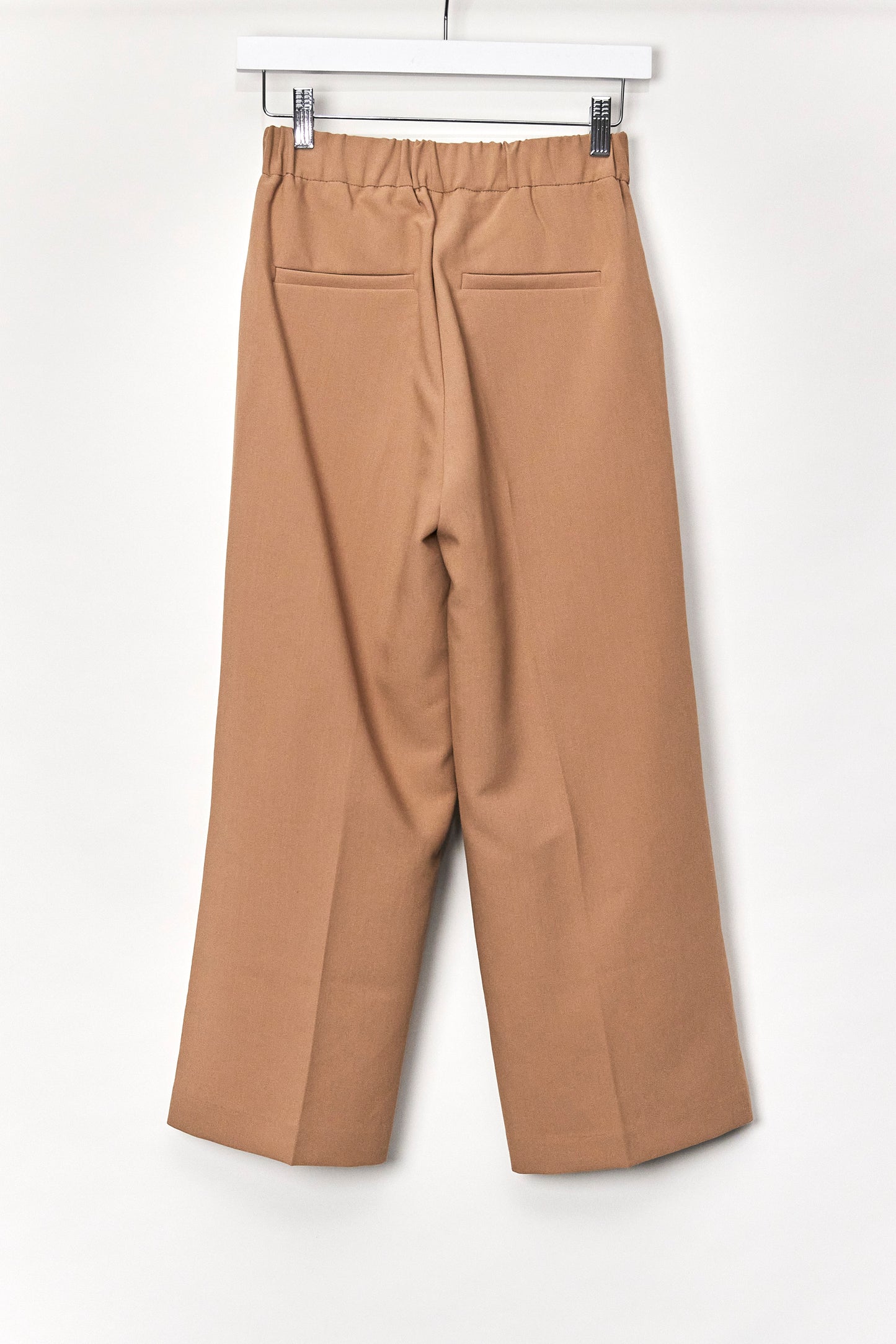 Womens Mango Brown Cropped Trousers Size Extra Small
