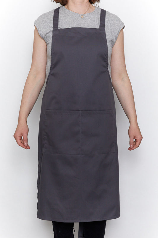 Unisex Dark Grey Apron