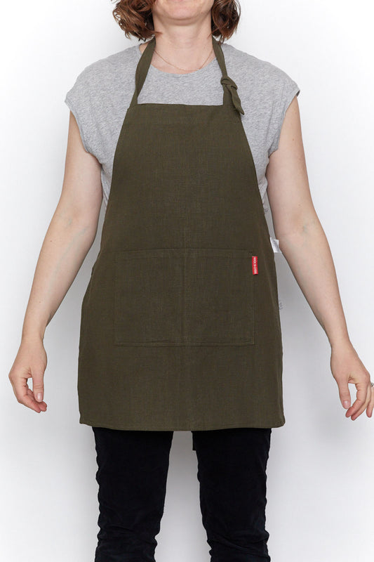 Unisex Kids Khaki Apron