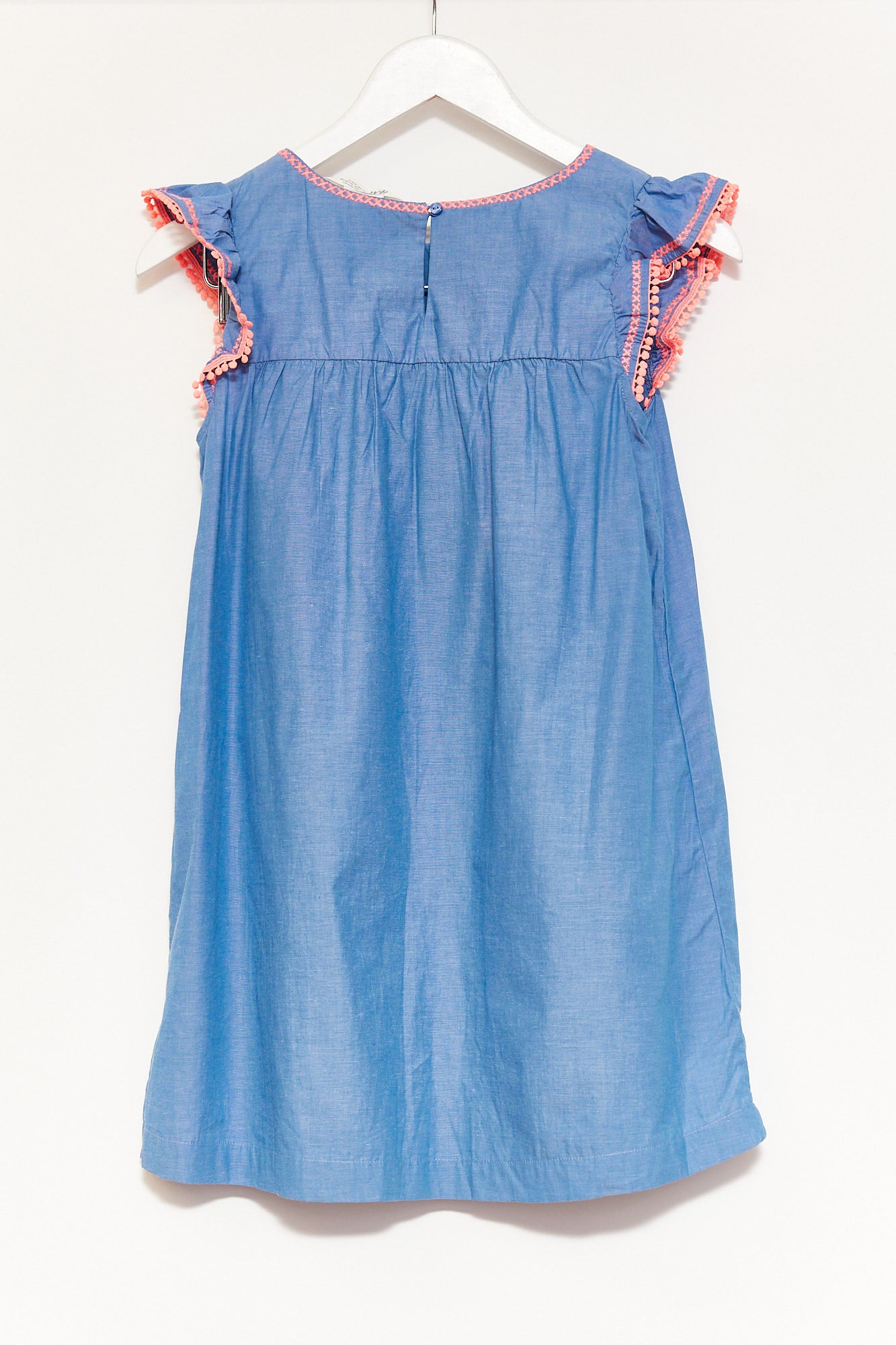 Kids Blue Pinafore Dress age 10