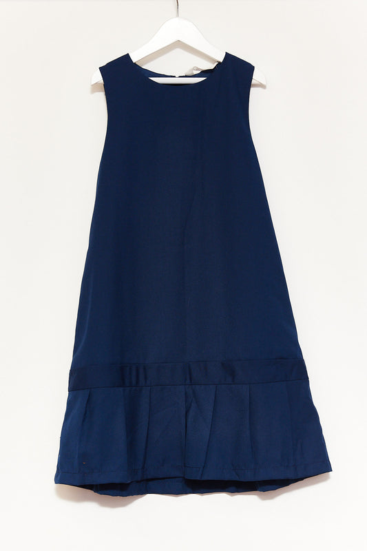 Kids Navy Blue Pinafore Dress age 10