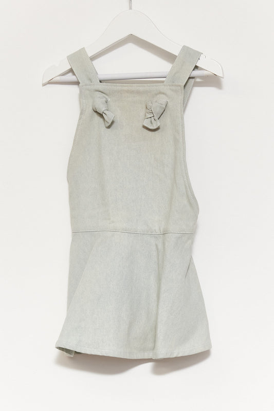 Kids Otti pale denim pinafore dress Age 2