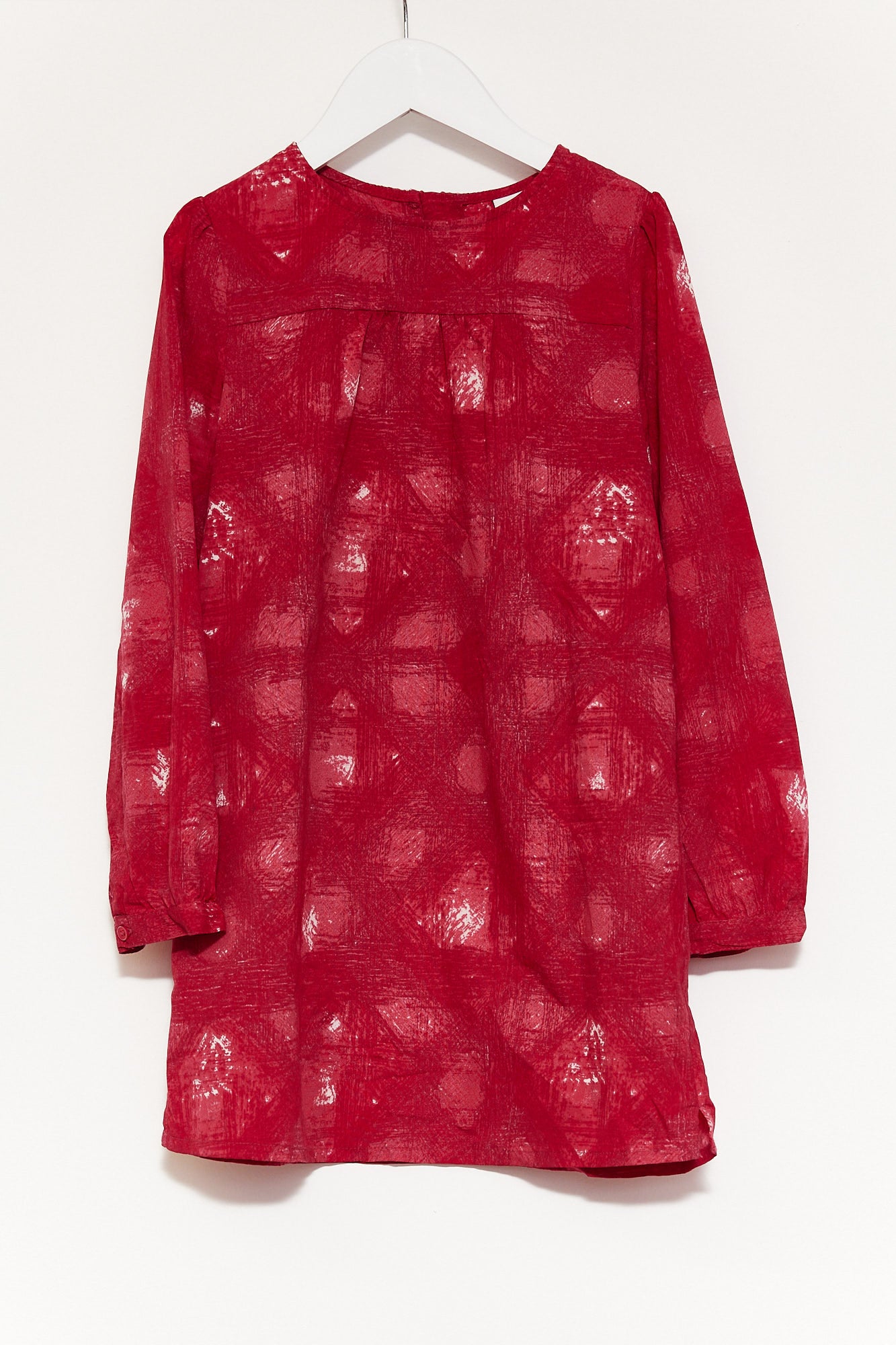 Kids Pink pattern dress age 8
